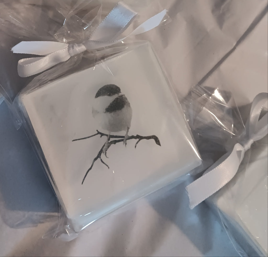 Chickadee Winter Woodland - Gentle, Natural Glycerin Bar
