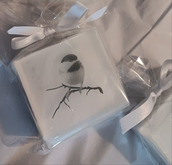 Chickadee Winter Woodland - Gentle, Natural Glycerin Bar