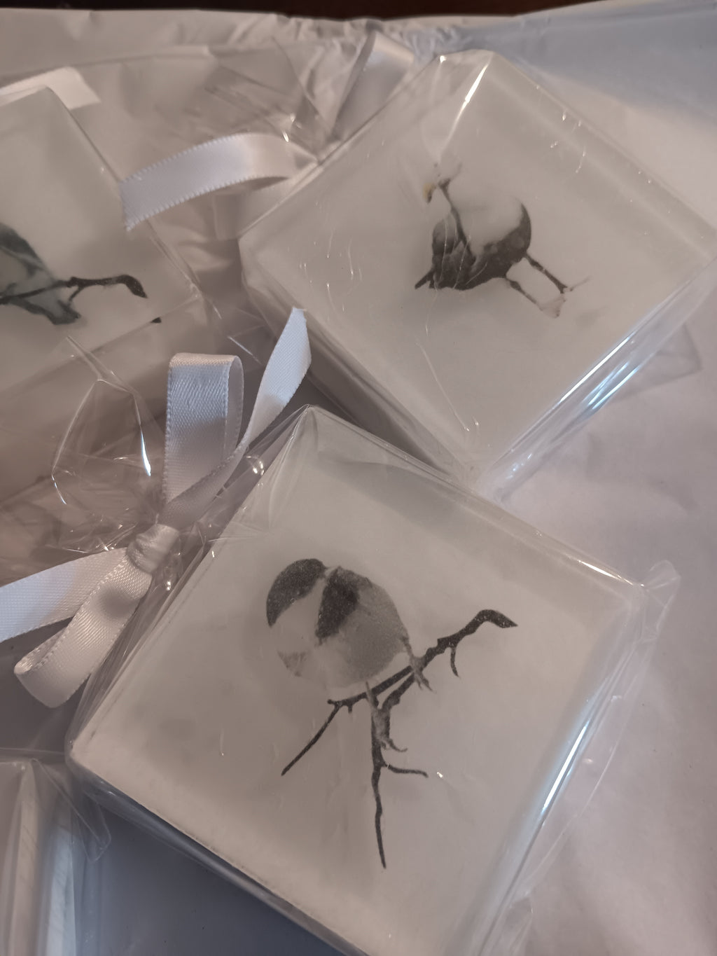 Yellow Finch Garden Delight - Gentle Glycerin Art Soap