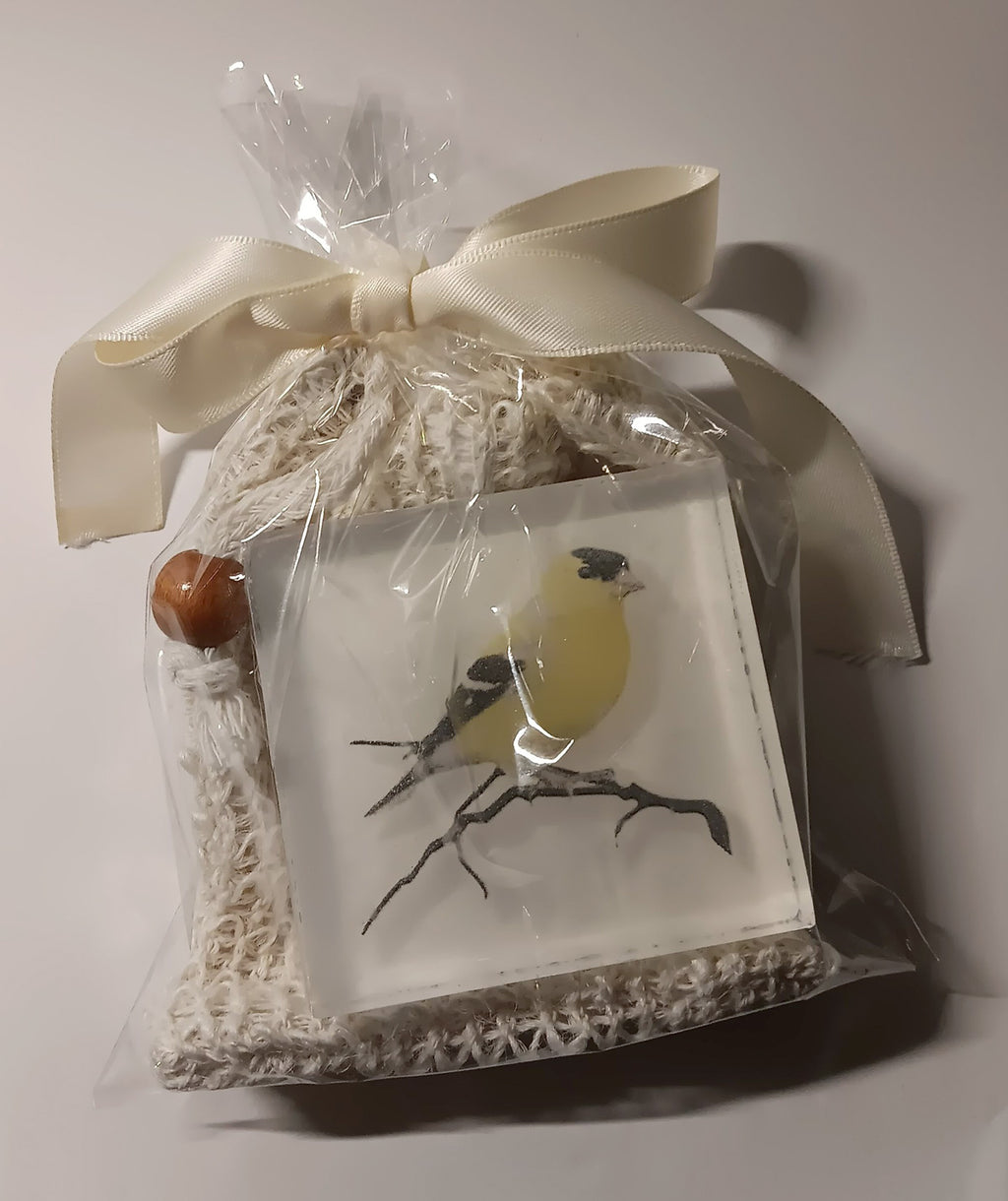 The Bird Art Soap & Saver Set