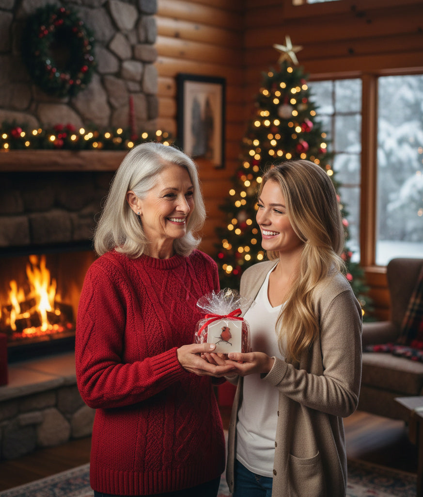 Cardinal Ruby Red Retreat - Handcrafted Maine Photo Soap