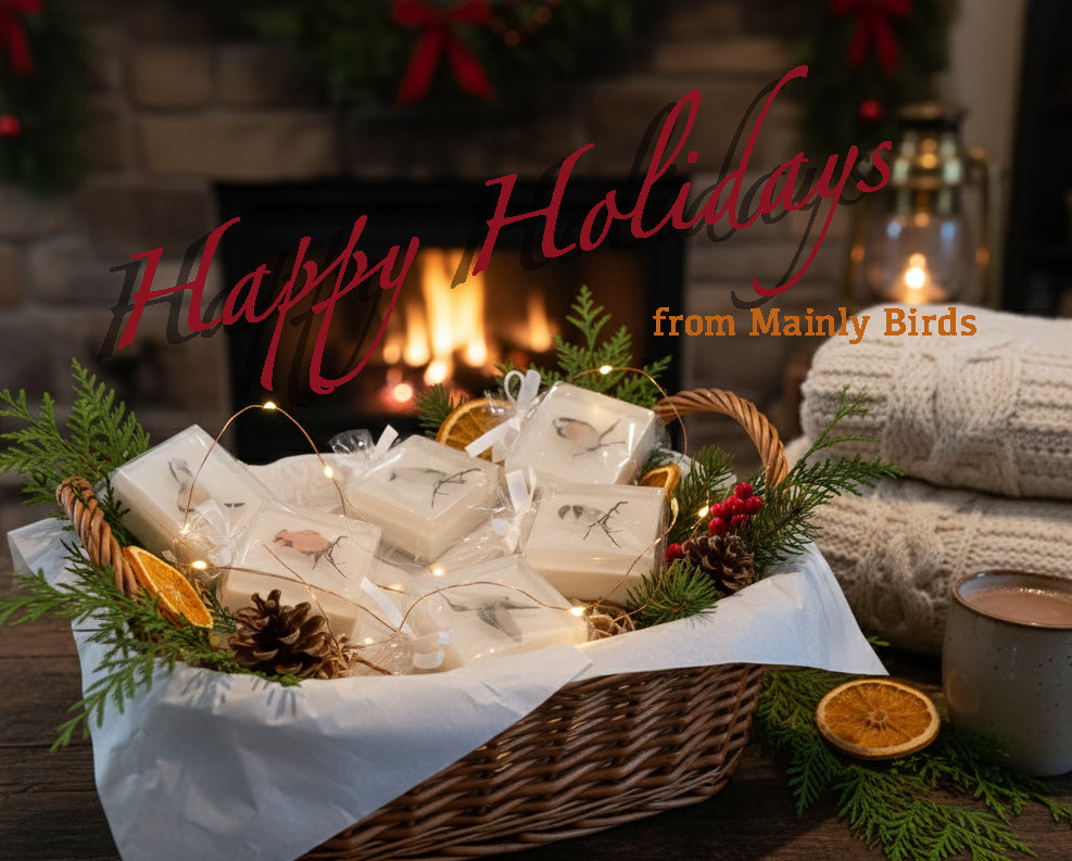 Chickadee Winter Woodland - Gentle, Natural Glycerin Bar