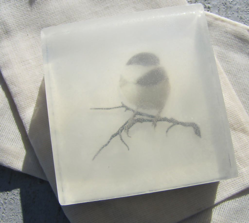 Chickadee Winter Woodland - Gentle, Natural Glycerin Bar