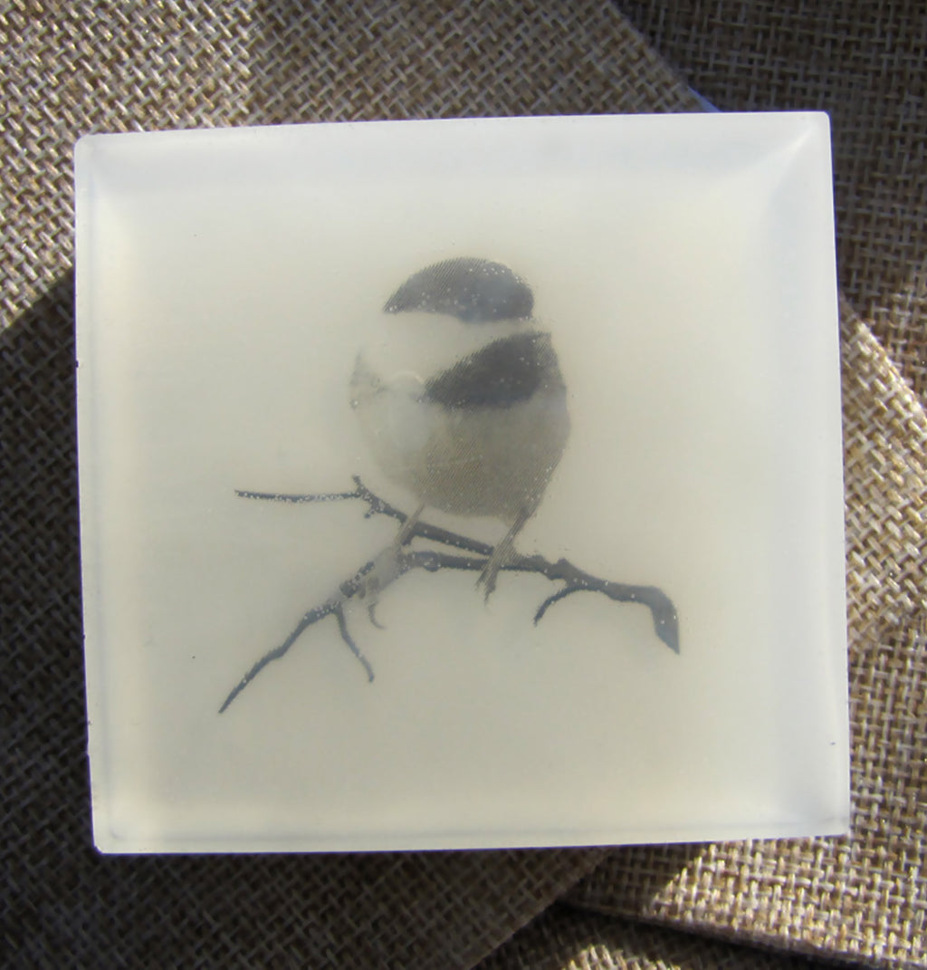 Chickadee Winter Woodland - Gentle, Natural Glycerin Bar