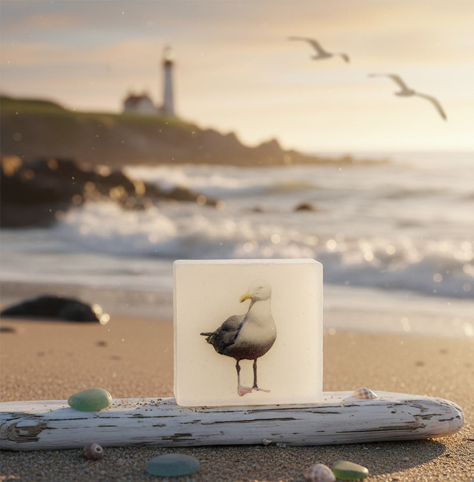 Seagull Coastal Breeze - Natural Handcrafted Glycerin Soap