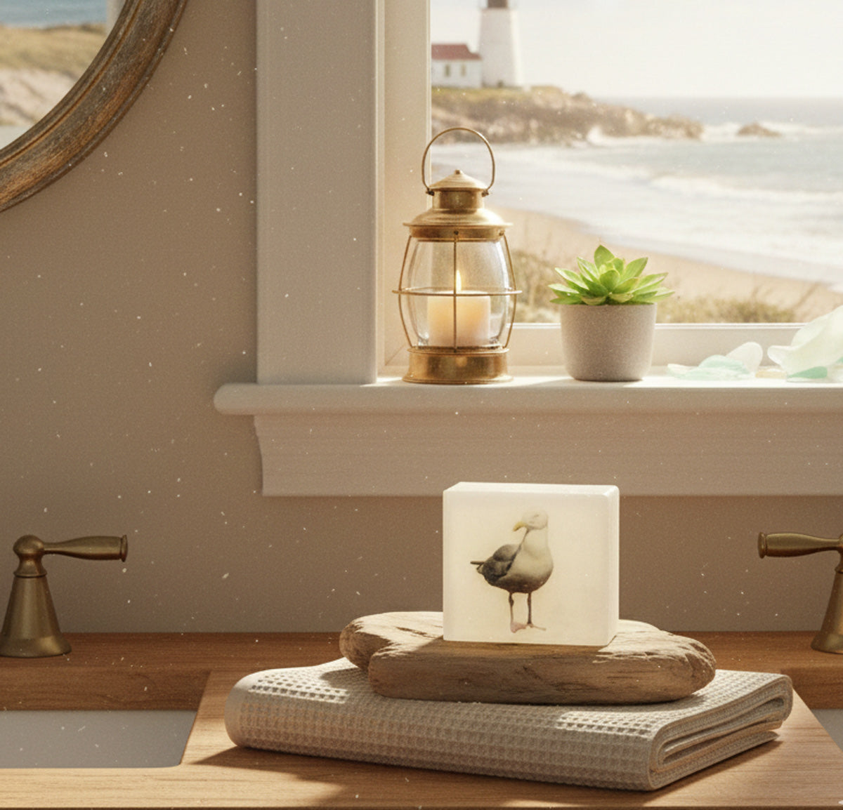 Seagull Coastal Breeze - Natural Handcrafted Glycerin Soap