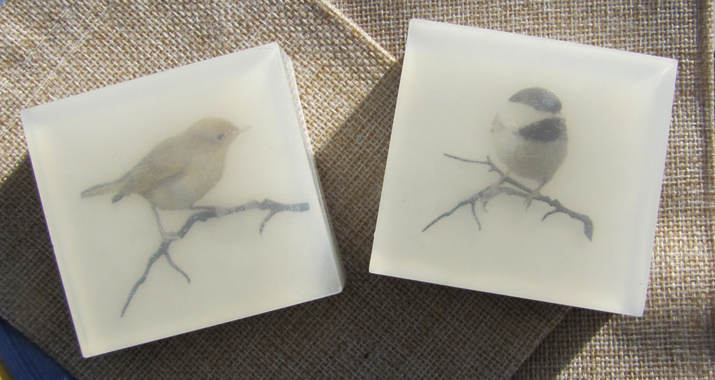 Chickadee Winter Woodland - Gentle, Natural Glycerin Bar