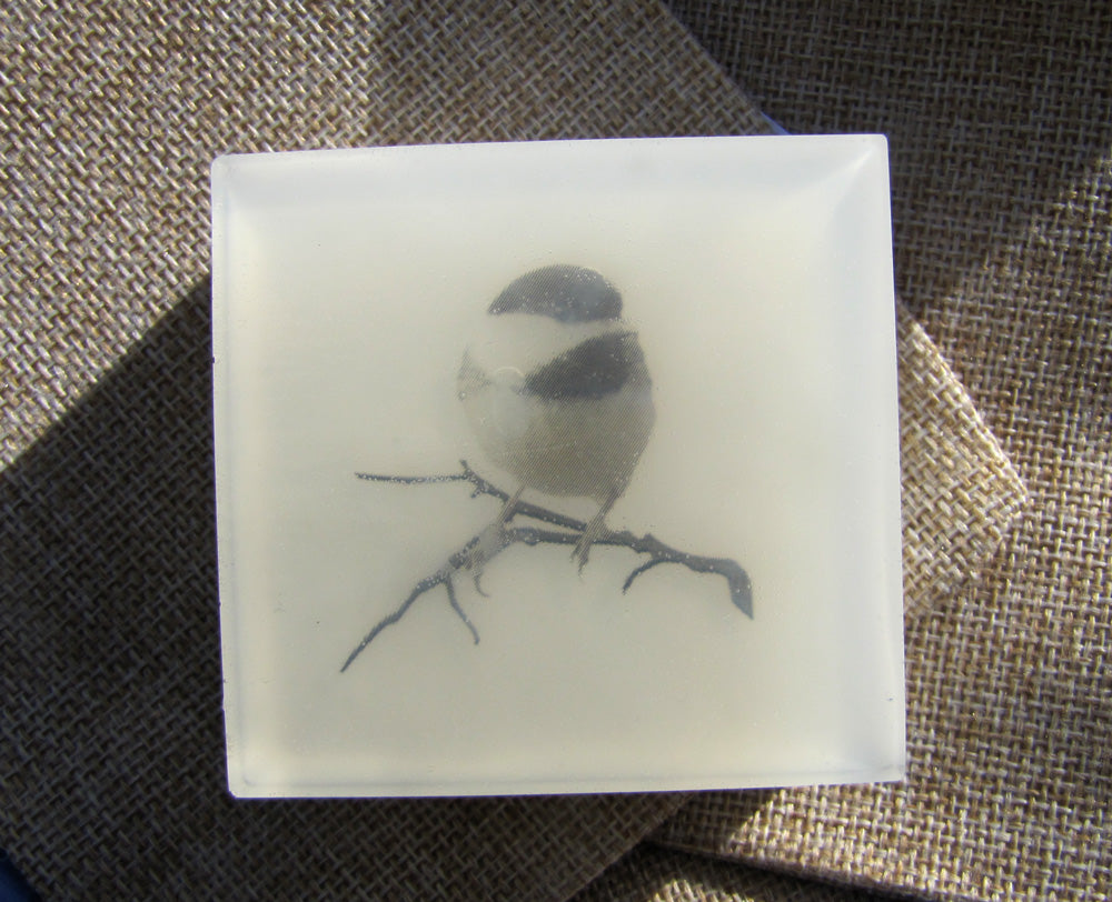 Chickadee Winter Woodland - Gentle, Natural Glycerin Bar