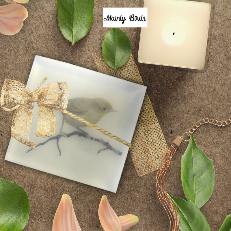 Warbler Artisan Art Soap - Vegan and Moisturizing